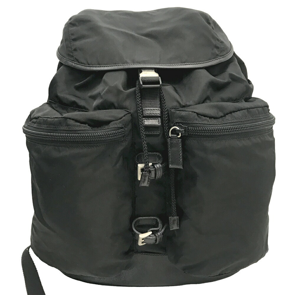 Prada Nylon Drawstring Backpack Black - image 2